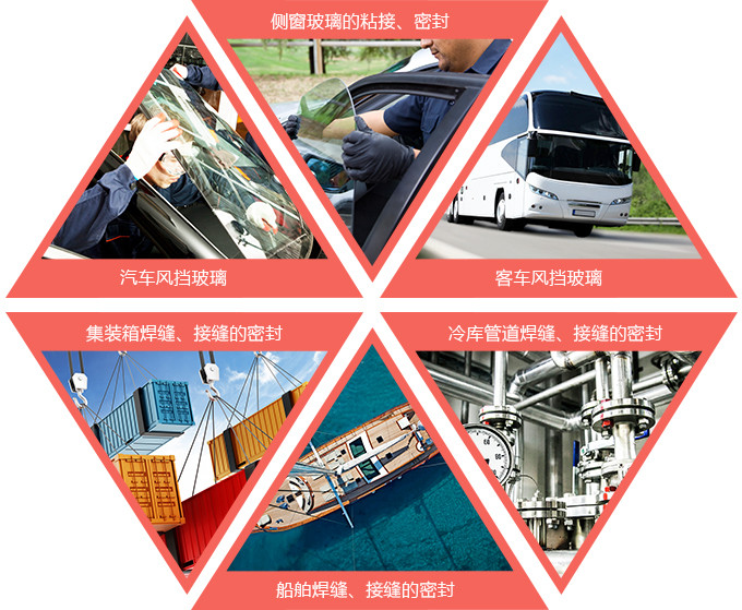 卡夫特風擋玻璃膠 汽車、客車風擋玻璃、側窗玻璃的粘接、密封